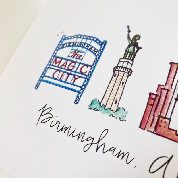 Birmingham, Alabama Notepads