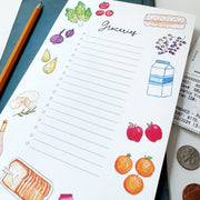 Groceries Notepad