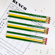 Bunco Night Pencils | St. Patrick's Day