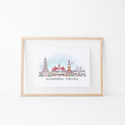 Alexandria, Virginia Art Print