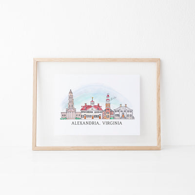 Alexandria, Virginia Art Print