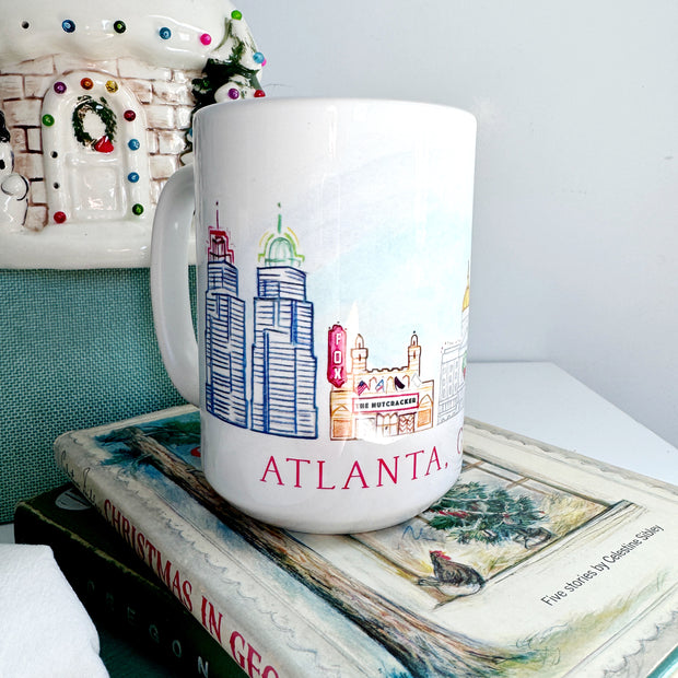 Atlanta Holiday Landmarks Mug