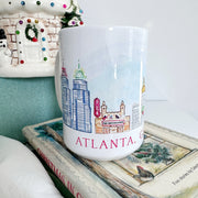 Atlanta Holiday Landmarks Mug