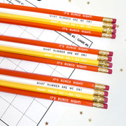 Bunco Night Pencils | Fall