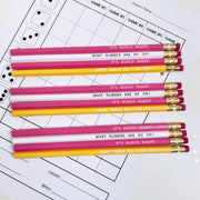 Bunco Night Pencils | Spring and Summer