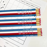 Bunco Night Pencils | 4th Of July