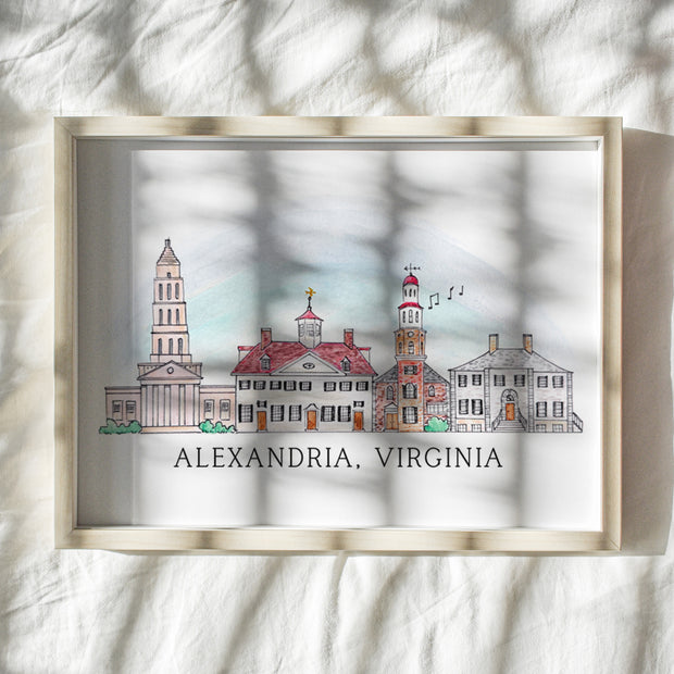 Alexandria, Virginia Art Print