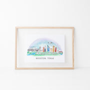 Houston, Texas Art Print